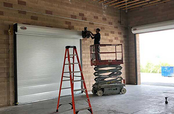 commercial garage door repair Apple Valley